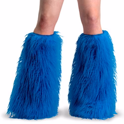 blaues Kunstfell 6JXLH1519 Demonia Yeti-08