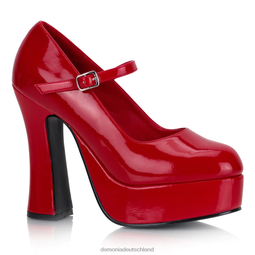 rotes Patent 6JXLH1107 Demonia Dolly-50