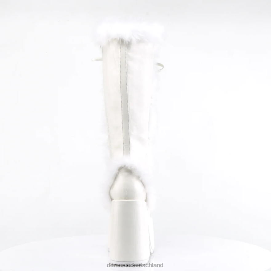 weißes veganes Leder 6JXLH1008 Demonia Kamel-311