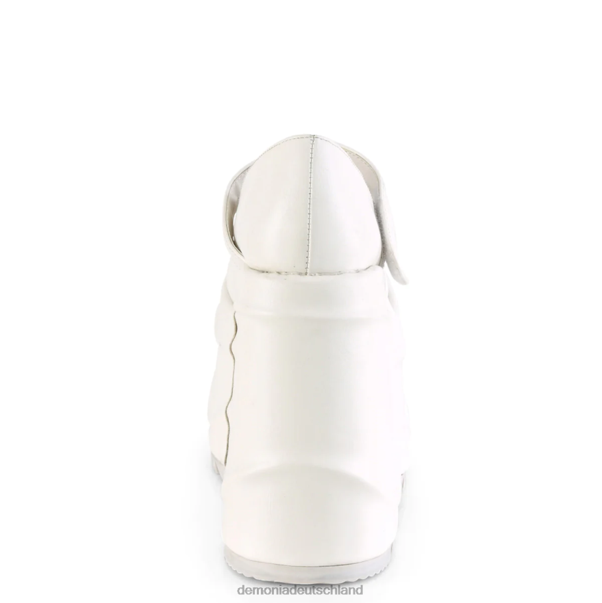 weißes veganes Leder 6JXLH1509 Demonia Welle-32