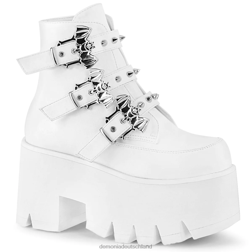 weißes veganes leder