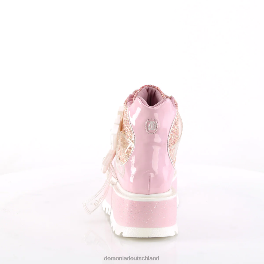 Babyrosa holografischer Lackrosa-Multi-Glitzer 6JXLH456 Demonia Faulpelz-50