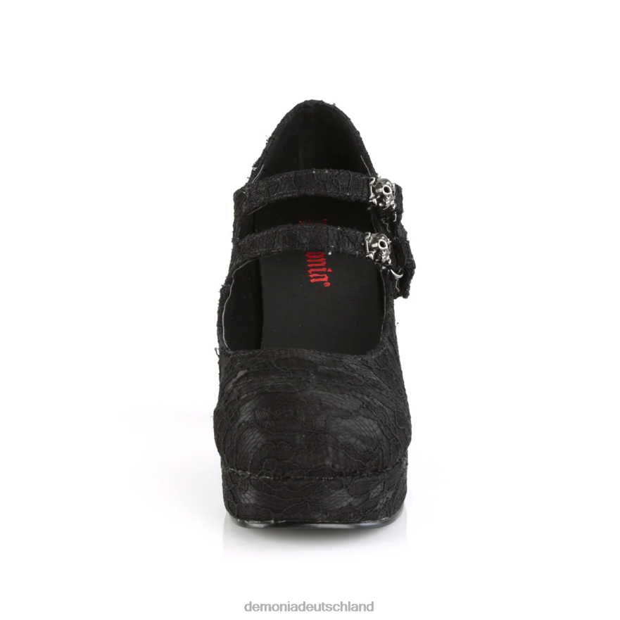 schwarze Satinspitze 6JXLH421 Demonia gothika-09