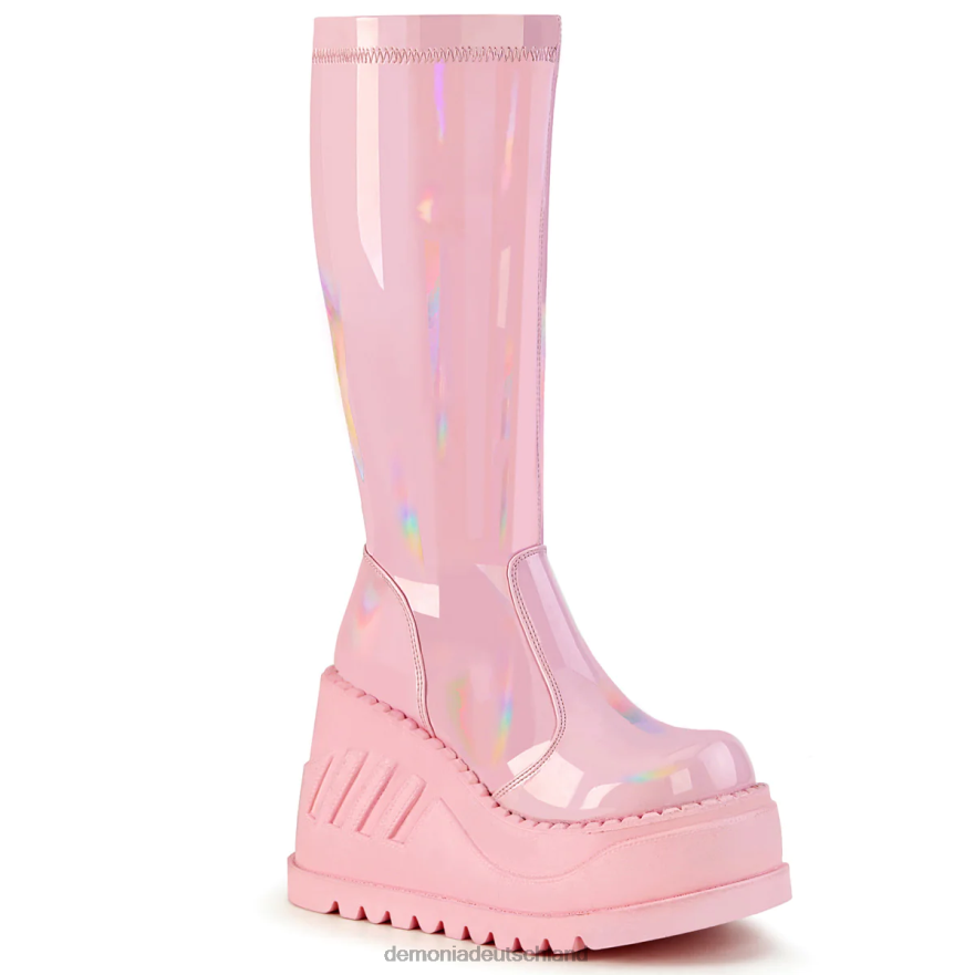 Babyrosa Hologramm-Stretchlack 6JXLH175 Demonia stampfen-200