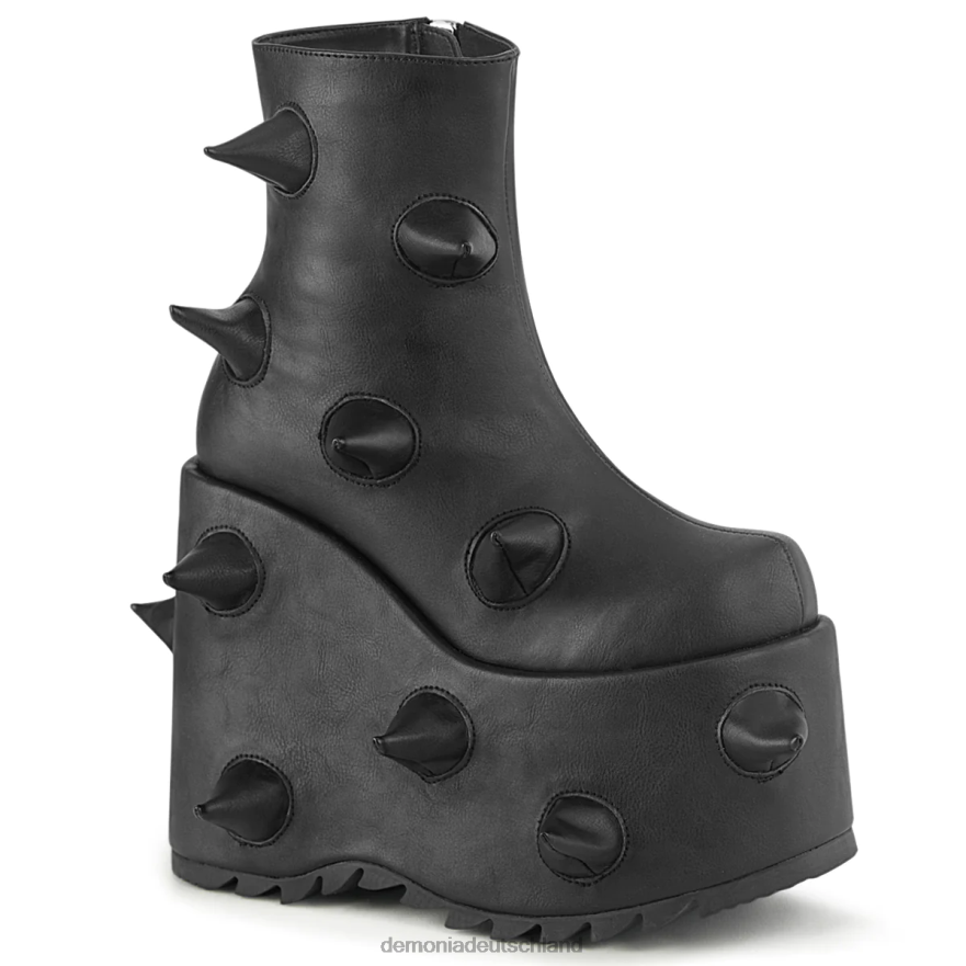 schwarzes veganes leder