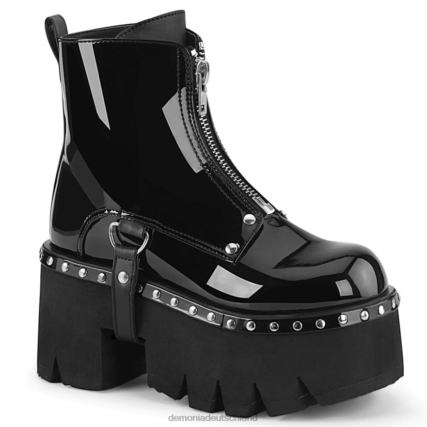 schwarzes veganes leder