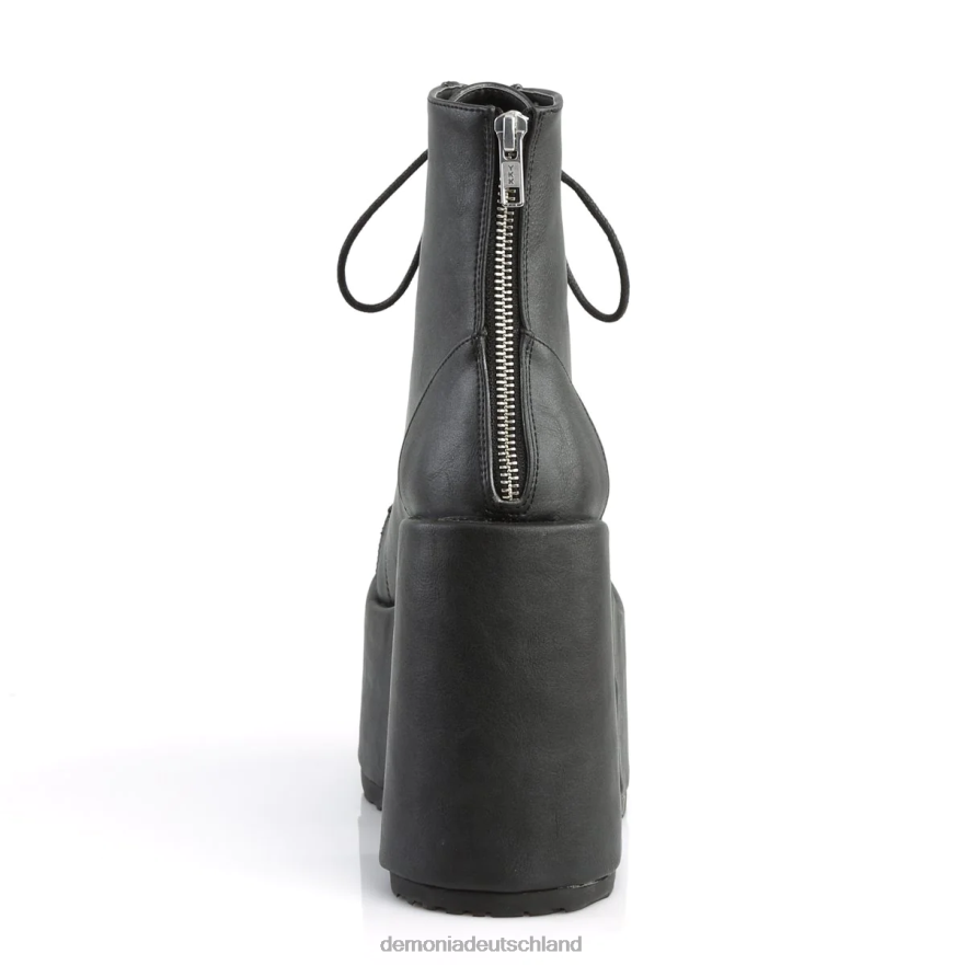 schwarzes veganes Leder 6JXLH44 Demonia Kamel-203