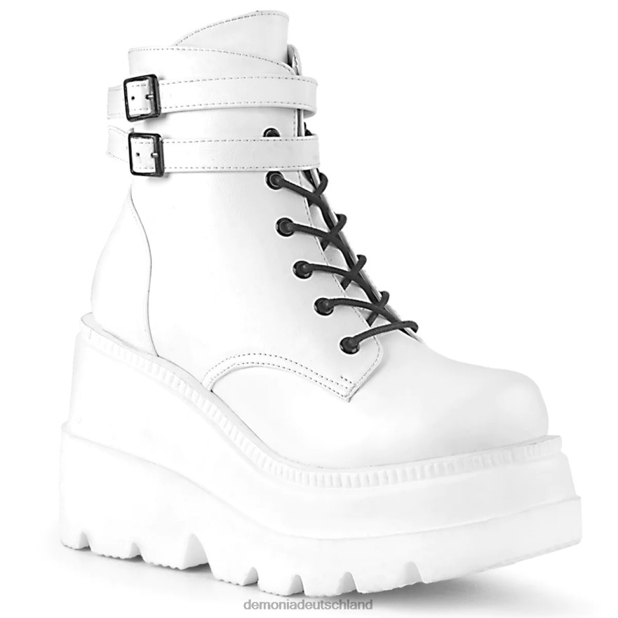 weißes veganes leder