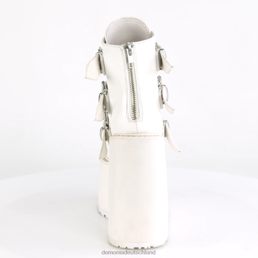 weißes veganes Leder 6JXLH183 Demonia Schaukel-105