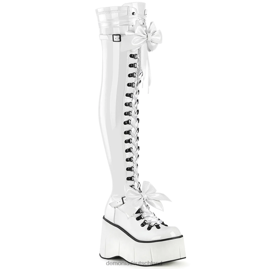 weißes stretch-lack