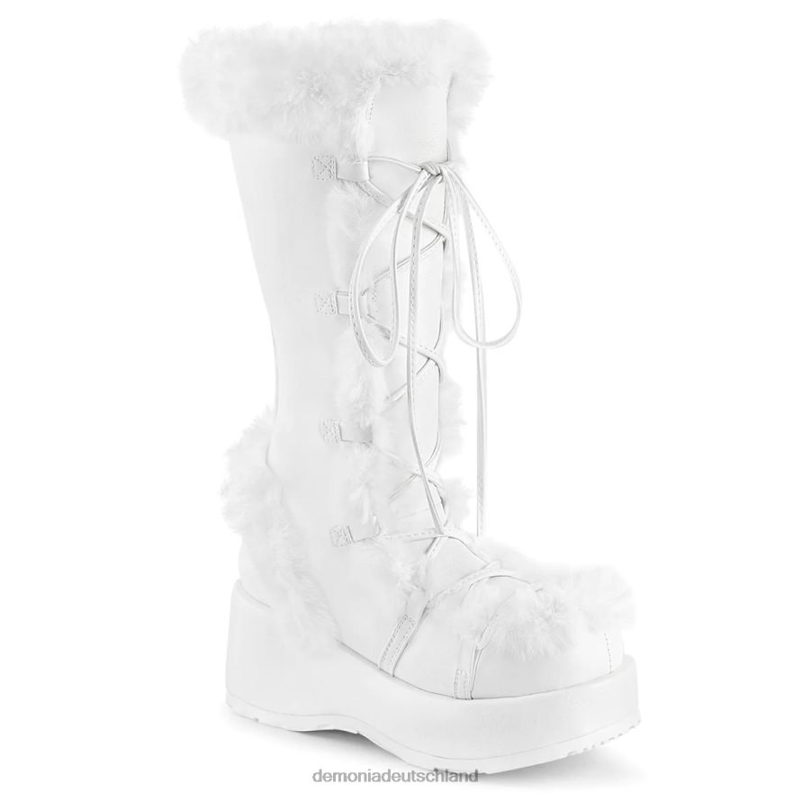 weißes veganes leder